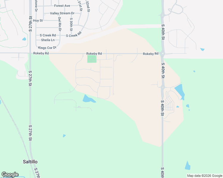 map of restaurants, bars, coffee shops, grocery stores, and more near 3501 Rokeby Road in Roca