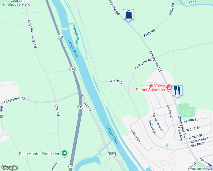 map of restaurants, bars, coffee shops, grocery stores, and more near 546 Delta Rd in Northampton