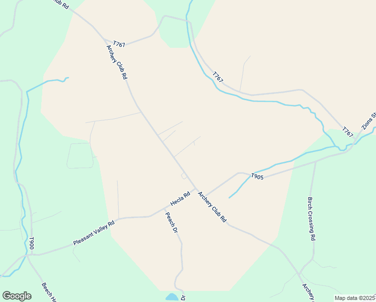 map of restaurants, bars, coffee shops, grocery stores, and more near 14 Forsythia Lane in New Ringgold