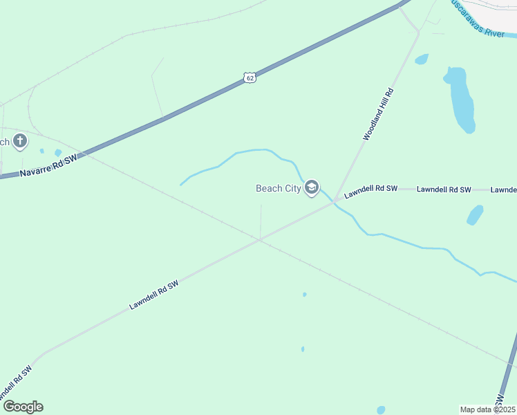 map of restaurants, bars, coffee shops, grocery stores, and more near 9725 Lawndell Road Southwest in Navarre