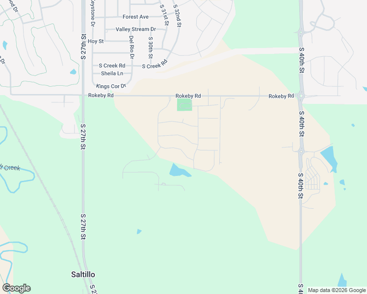 map of restaurants, bars, coffee shops, grocery stores, and more near 3219 Greta Drive in Roca