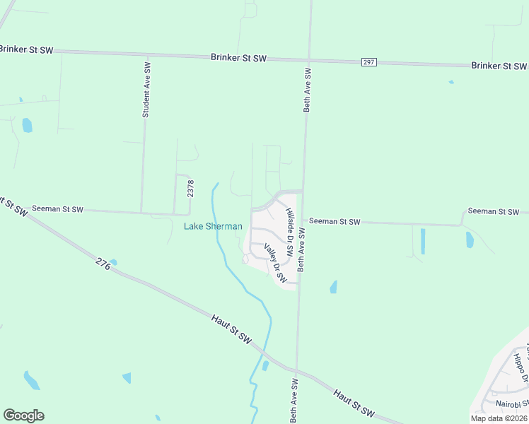 map of restaurants, bars, coffee shops, grocery stores, and more near 5034 Sherman Boulevard Southwest in Navarre