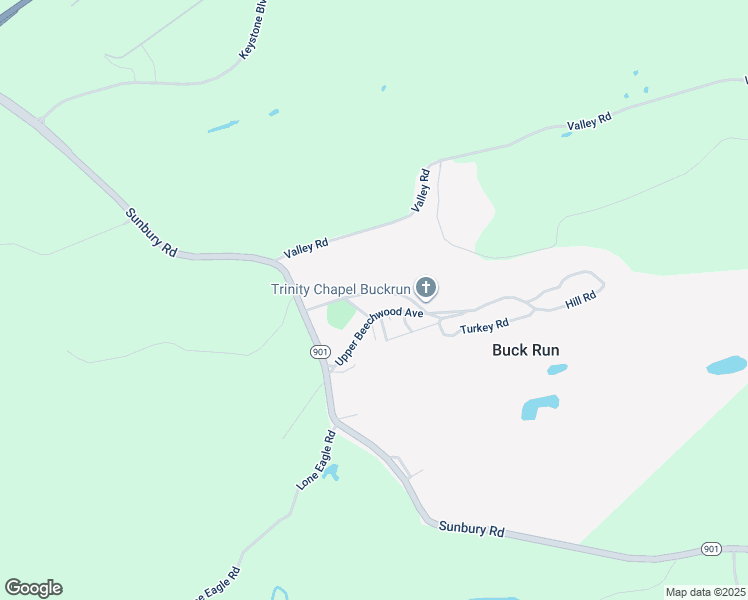 map of restaurants, bars, coffee shops, grocery stores, and more near 42 Chapel Road in Pottsville