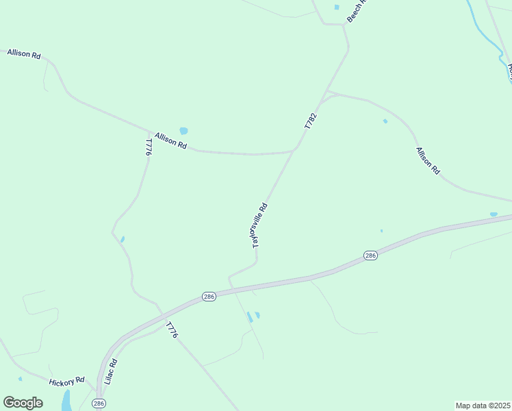 map of restaurants, bars, coffee shops, grocery stores, and more near 395 Taylorsville Road in Commodore