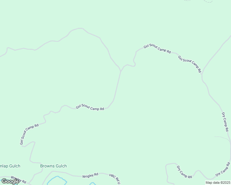 map of restaurants, bars, coffee shops, grocery stores, and more near Girl Scout Camp Rd in Eureka