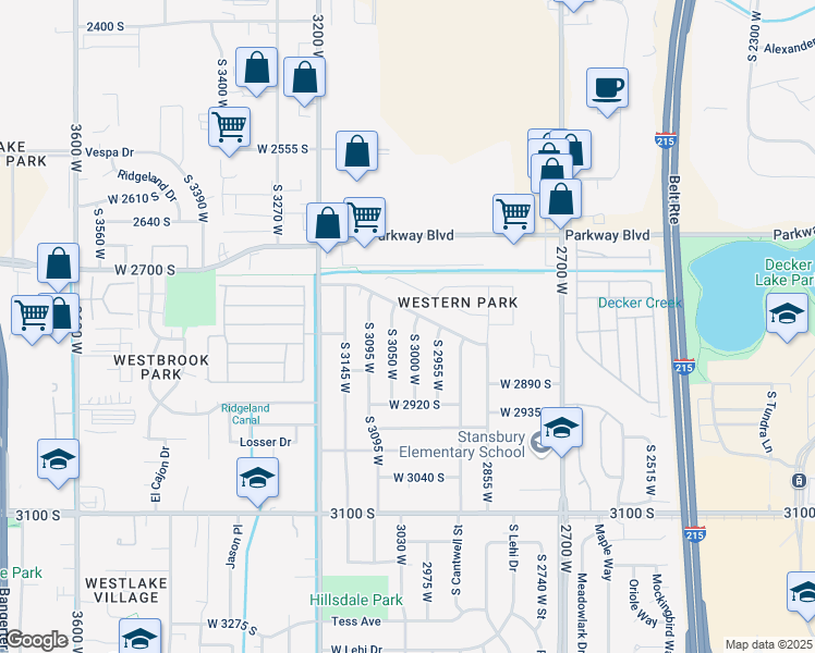 map of restaurants, bars, coffee shops, grocery stores, and more near in Salt Lake City