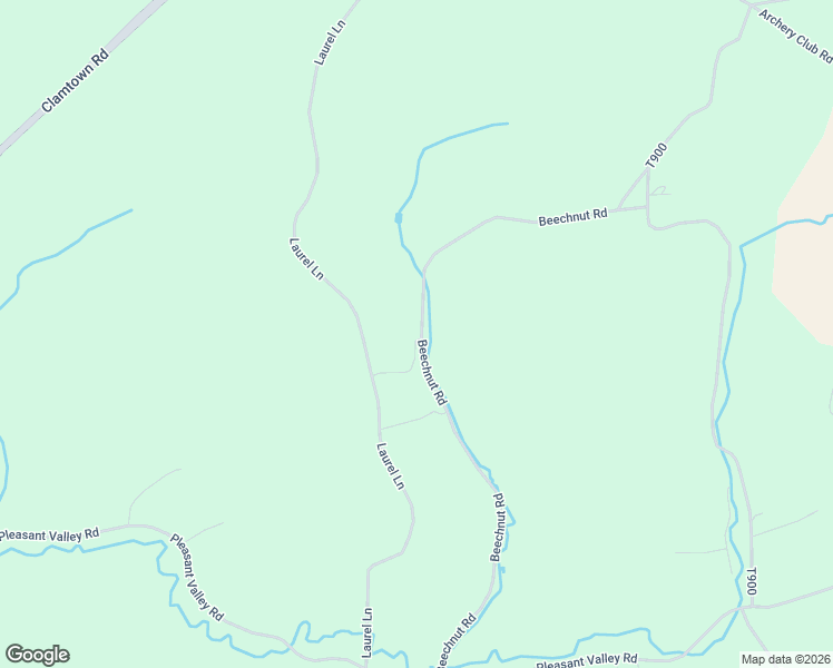 map of restaurants, bars, coffee shops, grocery stores, and more near 151 Beechnut Road in New Ringgold