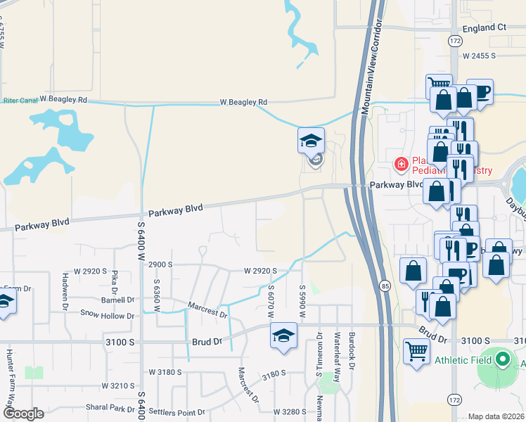 map of restaurants, bars, coffee shops, grocery stores, and more near in 