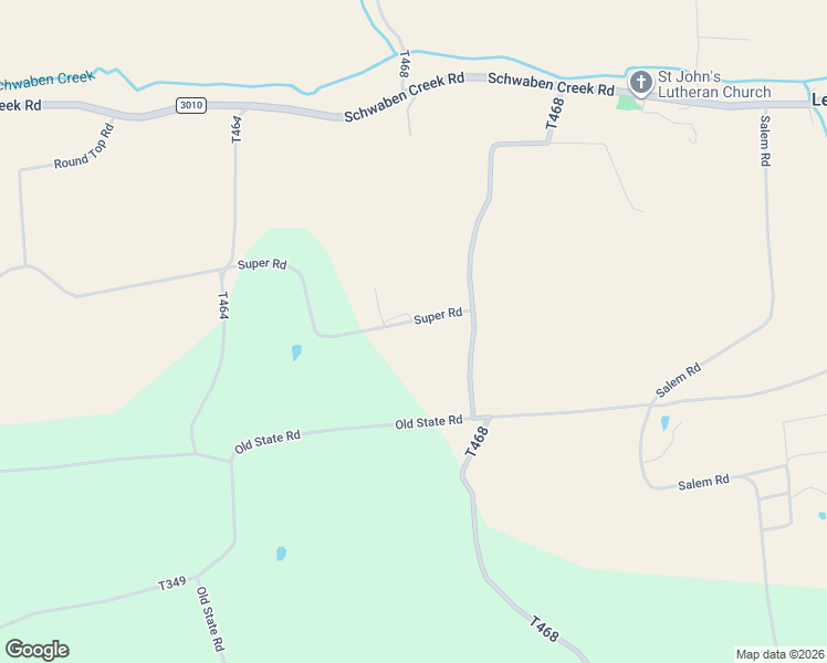 map of restaurants, bars, coffee shops, grocery stores, and more near 696 Super Drive in Dornsife
