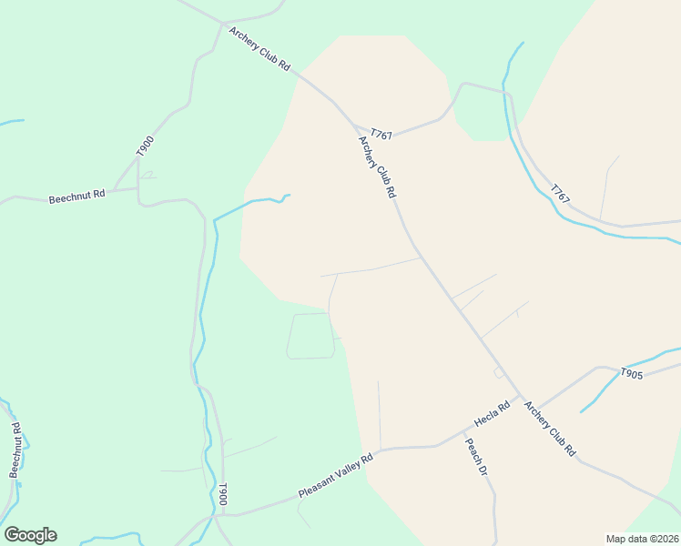 map of restaurants, bars, coffee shops, grocery stores, and more near 75 Ricks Road in New Ringgold