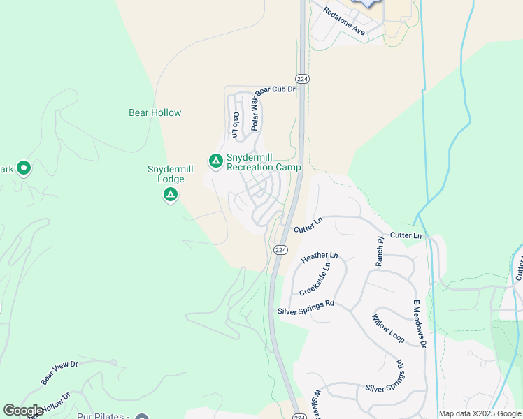 map of restaurants, bars, coffee shops, grocery stores, and more near 5428 Bobsled Boulevard in Park City