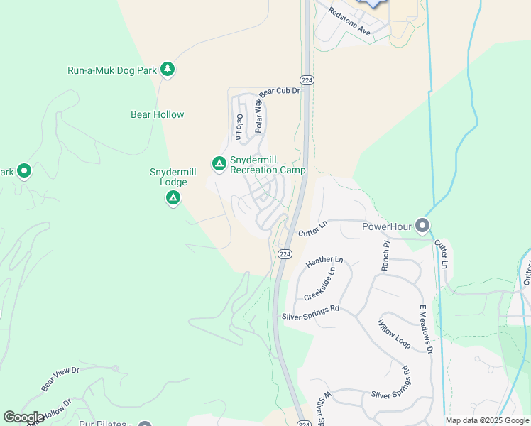 map of restaurants, bars, coffee shops, grocery stores, and more near 5428 Bobsled Boulevard in Park City