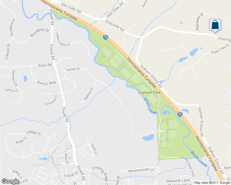 map of restaurants, bars, coffee shops, grocery stores, and more near 155 Hunter Drive in Cranberry Township