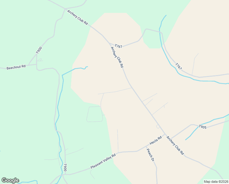 map of restaurants, bars, coffee shops, grocery stores, and more near 9 Ricks Road in New Ringgold