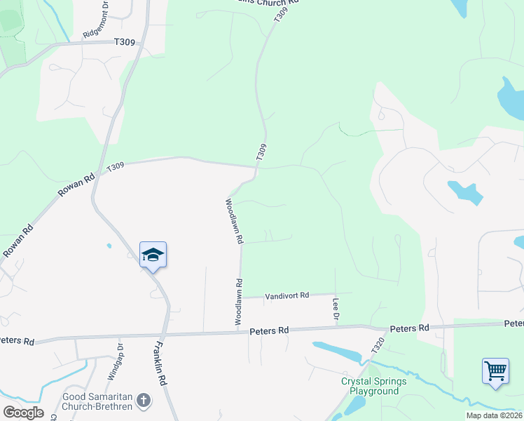 map of restaurants, bars, coffee shops, grocery stores, and more near 108 Windwood Heights Drive in Cranberry Township