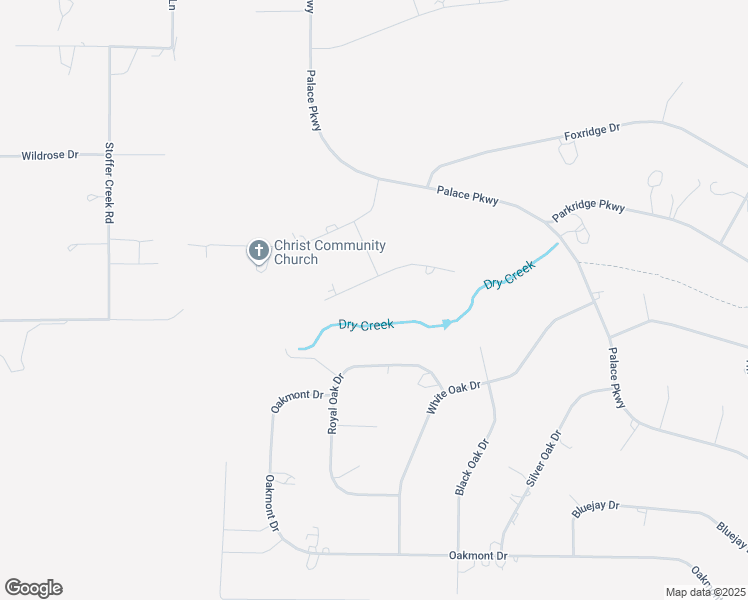map of restaurants, bars, coffee shops, grocery stores, and more near 368 Oakmont Plaza in Spring Creek