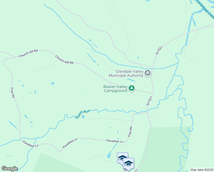 map of restaurants, bars, coffee shops, grocery stores, and more near 901-915 Church Hill Rd in Cambria