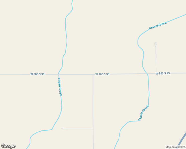 map of restaurants, bars, coffee shops, grocery stores, and more near 8001 South 800 W35 in La Fontaine