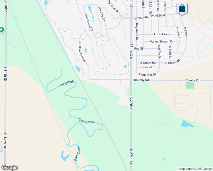 map of restaurants, bars, coffee shops, grocery stores, and more near 2510 Sievers Place in Roca
