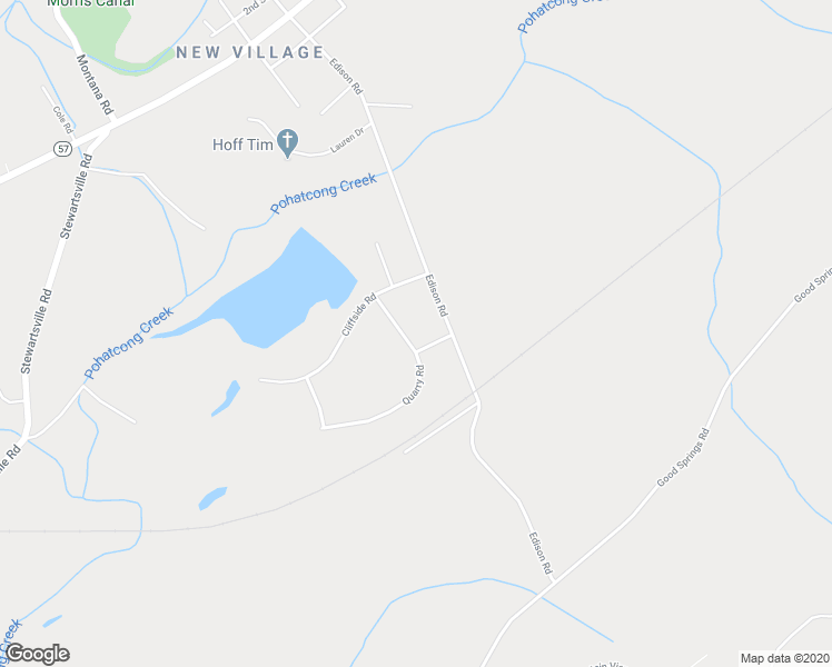 map of restaurants, bars, coffee shops, grocery stores, and more near 5 Quarry Road in Stewartsville