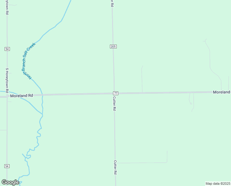 map of restaurants, bars, coffee shops, grocery stores, and more near 6000 Moreland Road in Fredericksburg