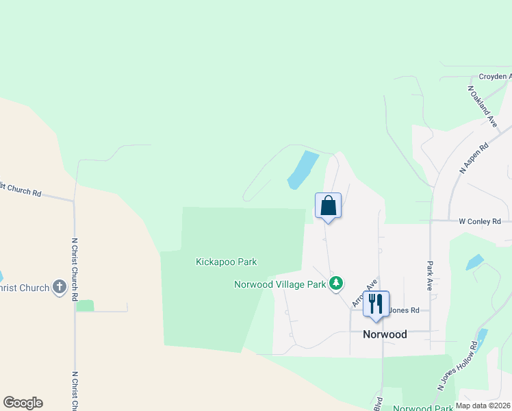 map of restaurants, bars, coffee shops, grocery stores, and more near 2103-2199 North 13 Club Drive in Peoria