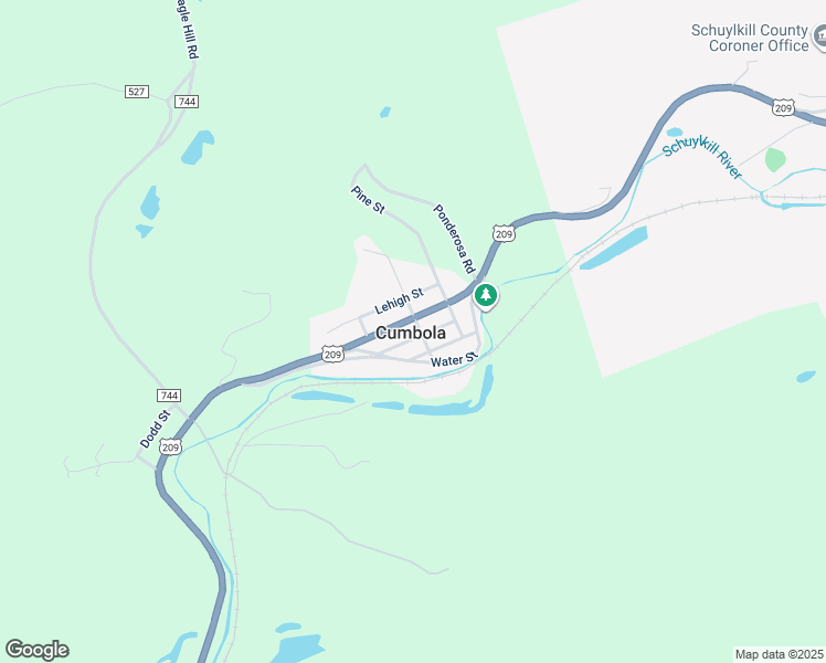 map of restaurants, bars, coffee shops, grocery stores, and more near 292 Wood Street in Cumbola