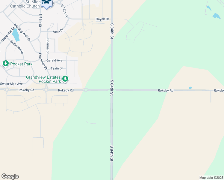 map of restaurants, bars, coffee shops, grocery stores, and more near 9000 Rokeby Road in Lincoln