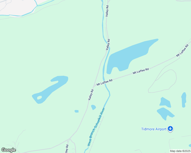 map of restaurants, bars, coffee shops, grocery stores, and more near 1138 Valley Road in Pottsville