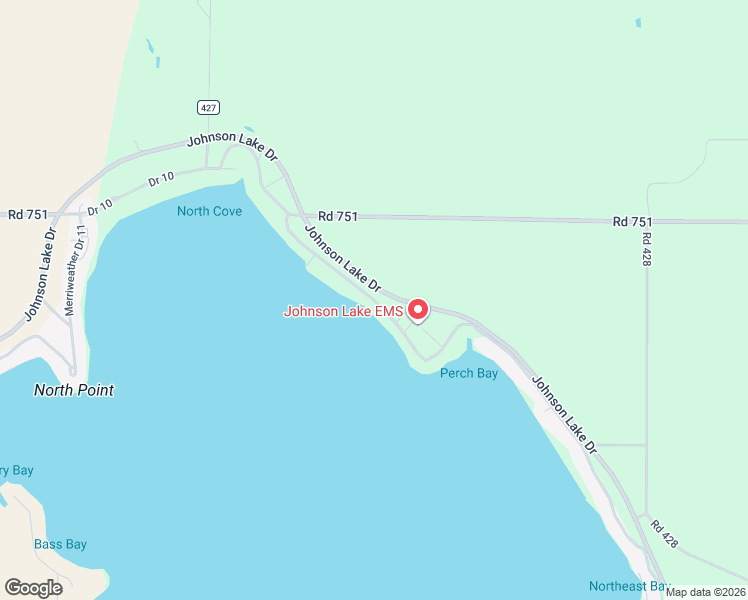 map of restaurants, bars, coffee shops, grocery stores, and more near North Shore Dr 8 in Elwood