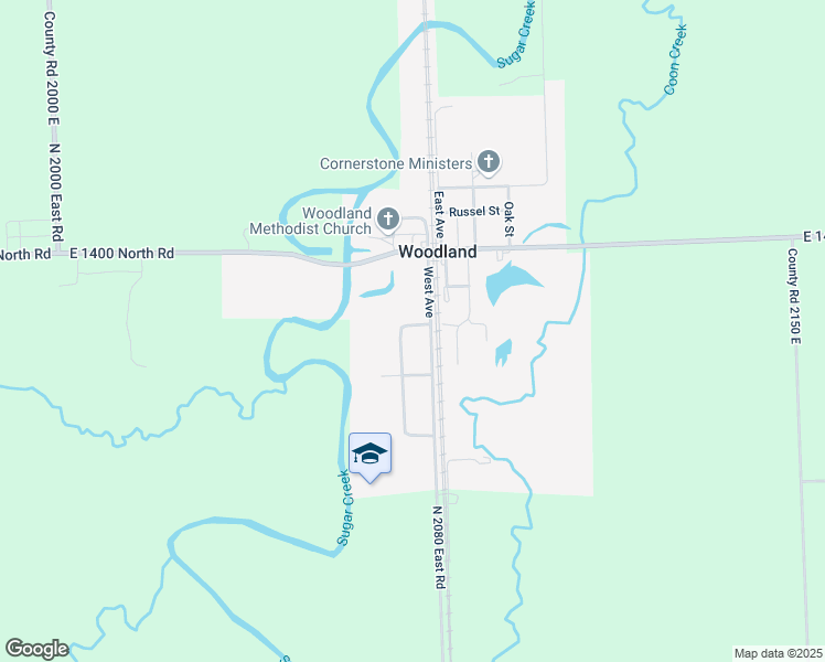 map of restaurants, bars, coffee shops, grocery stores, and more near 203 West Avenue in Milford