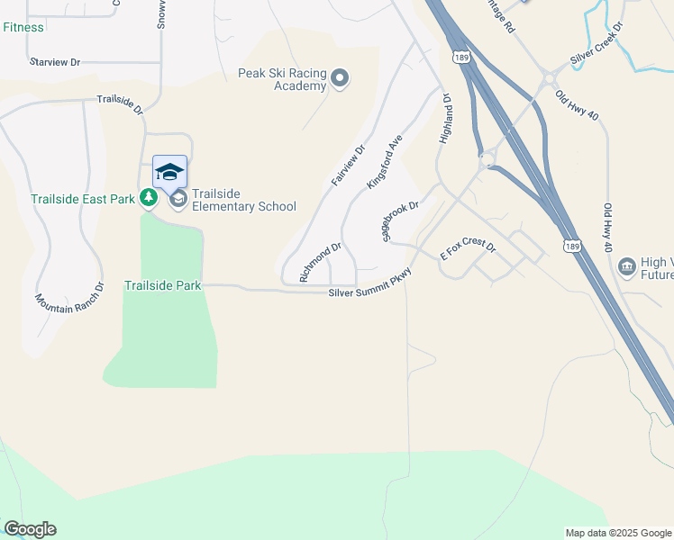 map of restaurants, bars, coffee shops, grocery stores, and more near 5646 Yorkton Lane in Park City