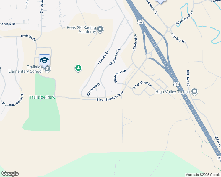 map of restaurants, bars, coffee shops, grocery stores, and more near 931 Williamstown Court in Park City