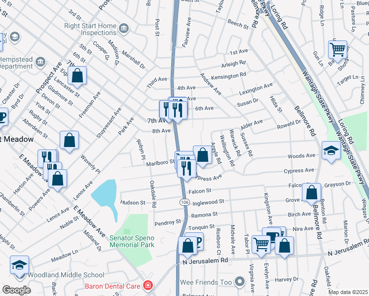425 Newbridge Road, East Meadow NY Walk Score
