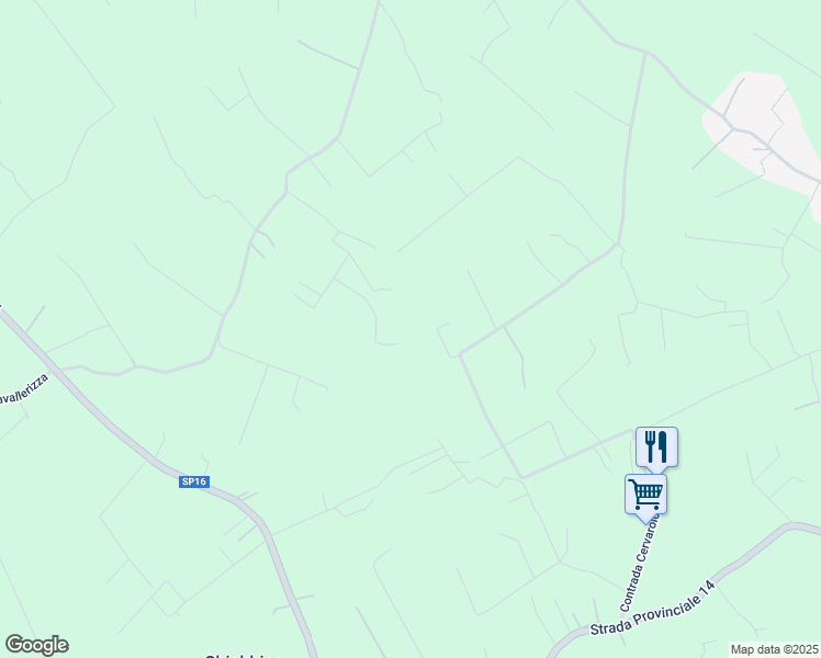 map of restaurants, bars, coffee shops, grocery stores, and more near Unnamed Road in Brindisi