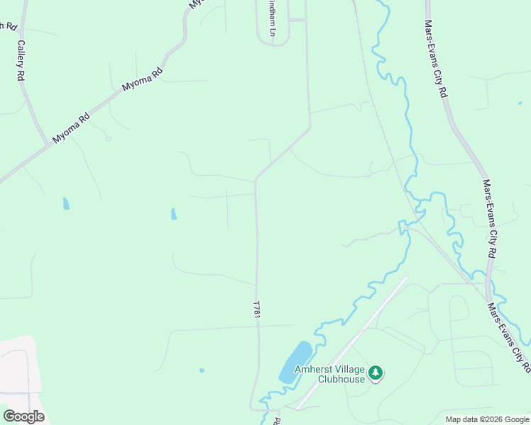map of restaurants, bars, coffee shops, grocery stores, and more near 271 Forsythe Road in Mars