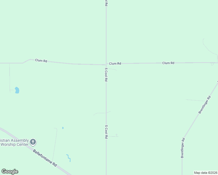 map of restaurants, bars, coffee shops, grocery stores, and more near 1855 South Cool Road in Cridersville