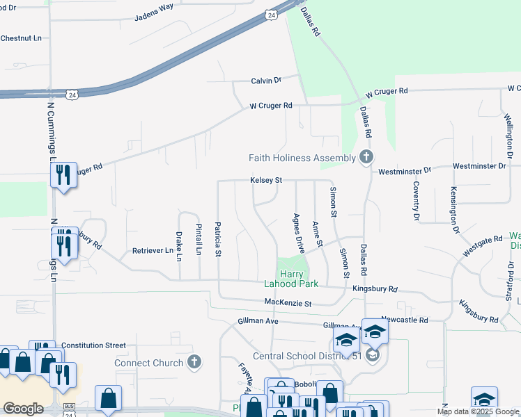 map of restaurants, bars, coffee shops, grocery stores, and more near 801 Jonathan Street in Washington