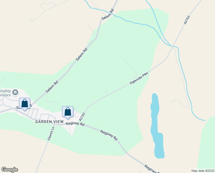 map of restaurants, bars, coffee shops, grocery stores, and more near 20 Apple Place in Milroy