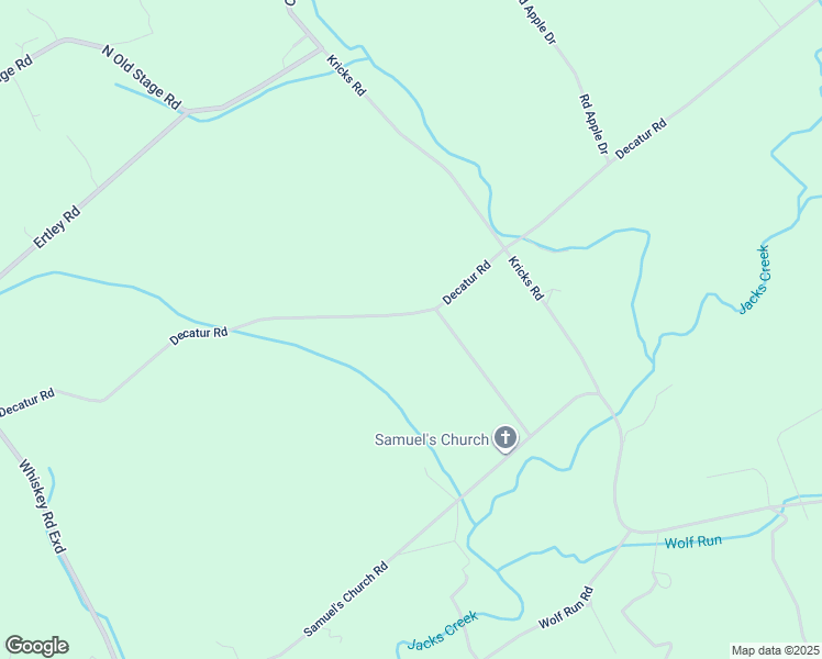 map of restaurants, bars, coffee shops, grocery stores, and more near 466 Decatur Road in McClure