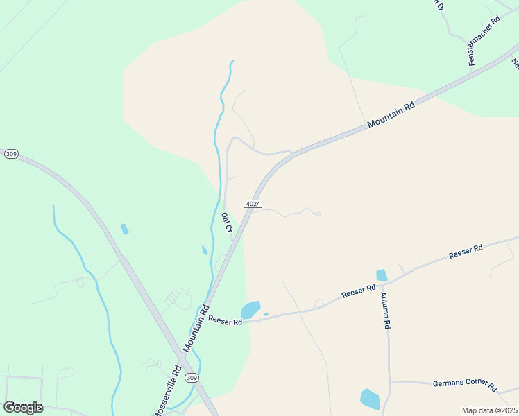 map of restaurants, bars, coffee shops, grocery stores, and more near 6568 Mountain Road in New Tripoli