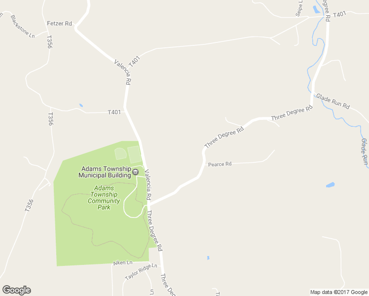 map of restaurants, bars, coffee shops, grocery stores, and more near 1564 Three Degree Road in Mars