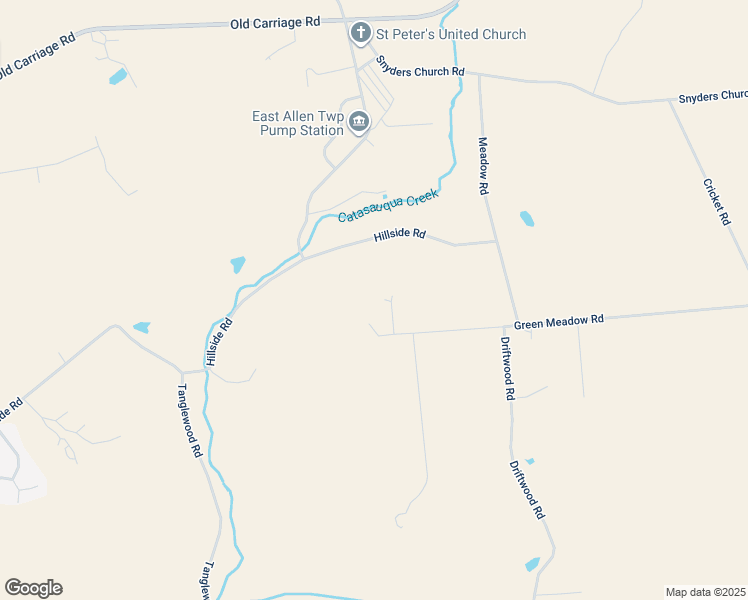 map of restaurants, bars, coffee shops, grocery stores, and more near 5271 Green Meadow Road in Northampton