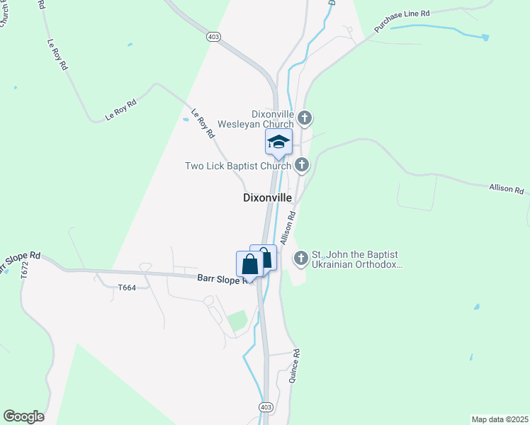 map of restaurants, bars, coffee shops, grocery stores, and more near in Dixonville