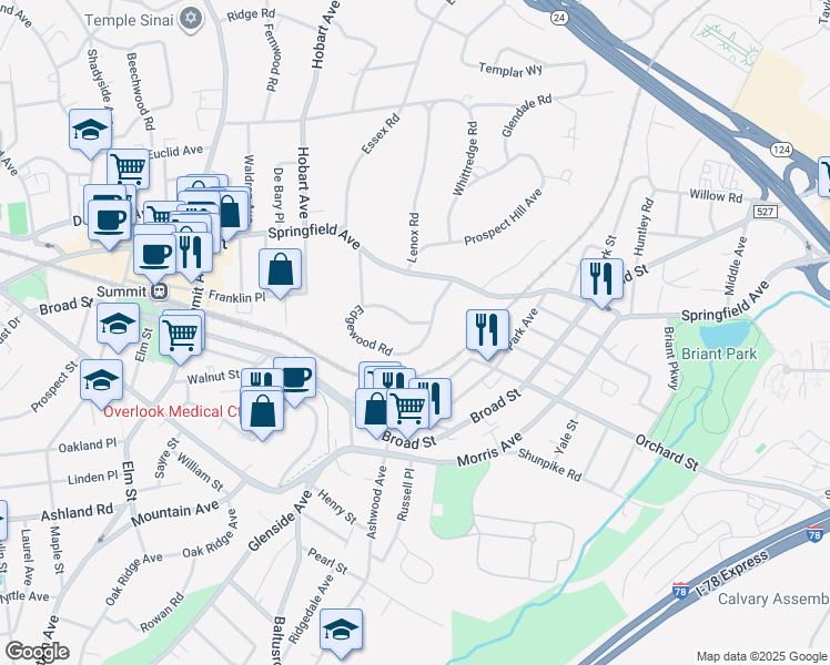 60 Edgewood Road, Summit NJ Walk Score