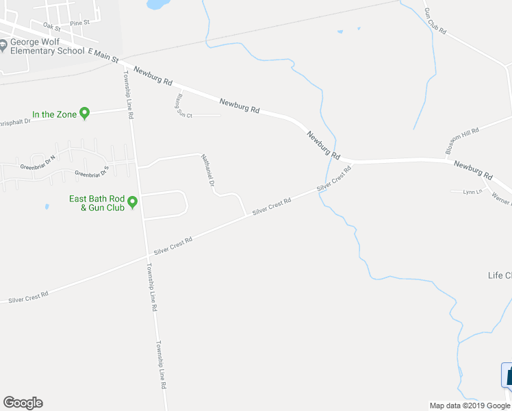 map of restaurants, bars, coffee shops, grocery stores, and more near 3416 Nathaniel Drive in Nazareth