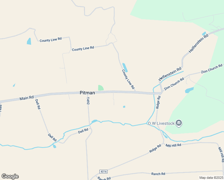 map of restaurants, bars, coffee shops, grocery stores, and more near 74 Main Road in Pitman