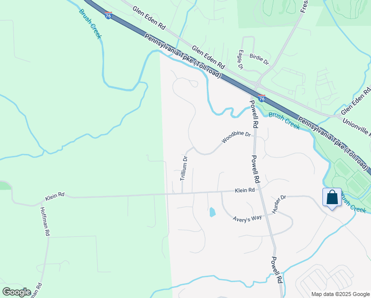 map of restaurants, bars, coffee shops, grocery stores, and more near 211 Trillium Drive in Cranberry Township