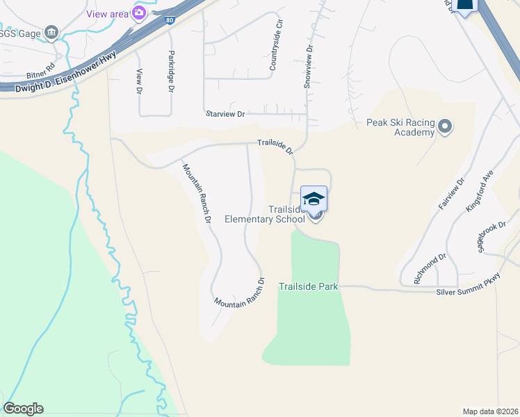 map of restaurants, bars, coffee shops, grocery stores, and more near 6020 Mountain Ranch Drive in Park City