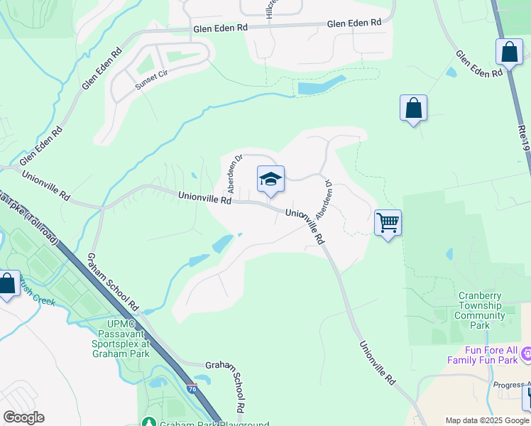 3209 Unionville Road, Cranberry Township PA Walk Score